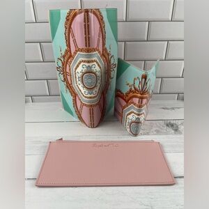 Ted Baker  Set of 3  Pieces  Travel Holder Vegan Leather  Multi Color NWOT